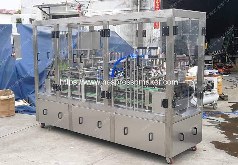 Linear-Type-Kcup-Lavazza-Nespresso-Compatible-Coffee-Capsule-Filling-Sealing-Machine